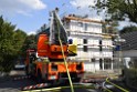 Dachstuhlbrand Koeln Poll Geislarerstr P552